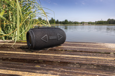 Logotrade biznesa dāvanas foto: Prisma RCS pārstrādātas plastmasas IPX 4 ūdensizturīgs 16 W skaļrunis
