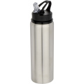 Fitz 800 ml RCS pārstrādāta viensienas nerūsējošā tērauda ūdens pudele, Pelēks