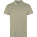 Kobeina īsroku unisex polo krekls, Haki