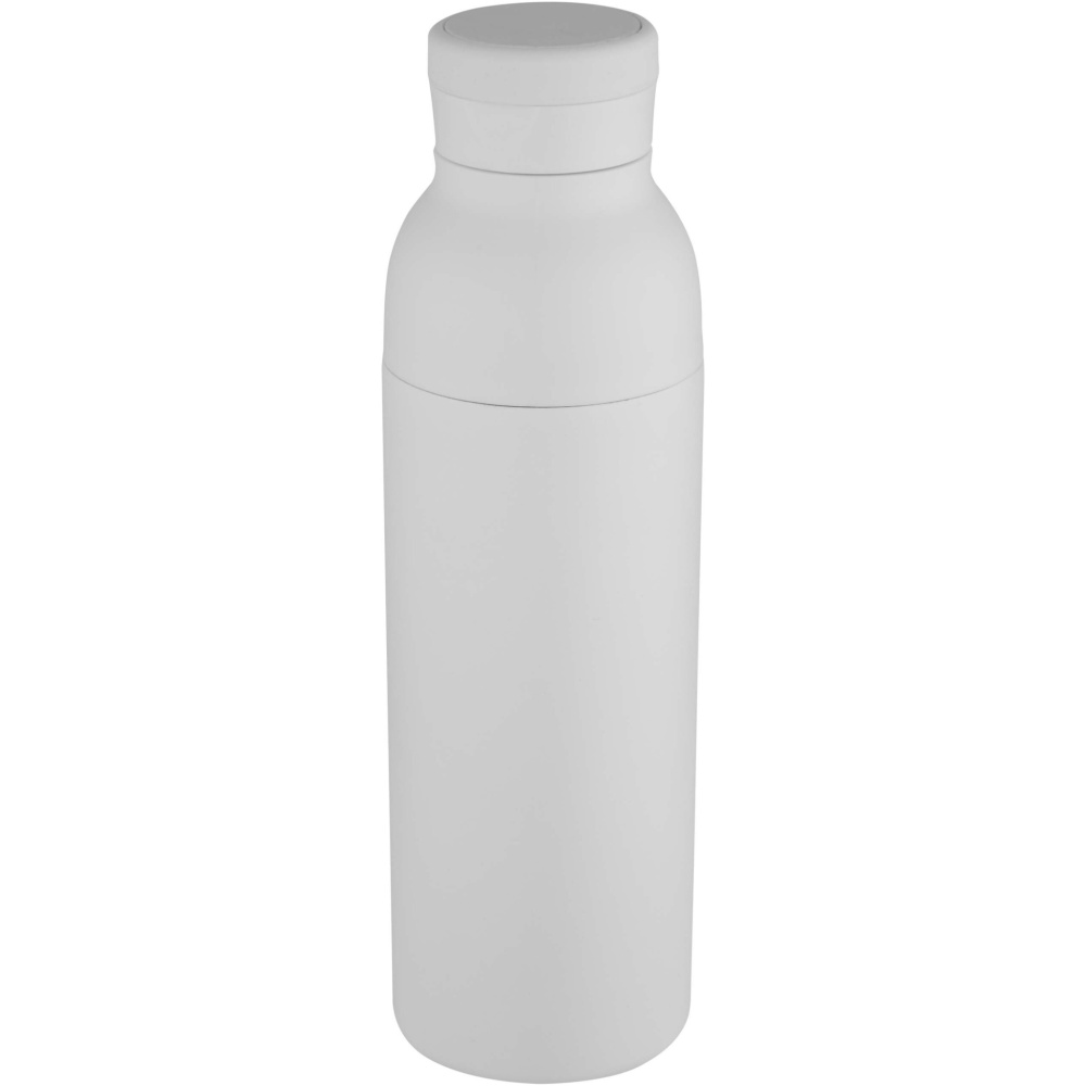 Logotrade dāvanas foto: Illuminate 650 ml RCS pārstrādāta nerūsējošā tērauda dubultsienu izolēta ūdens pudele