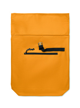 Logotrade dāvanas foto: 600D poliestera rolltop mugursoma