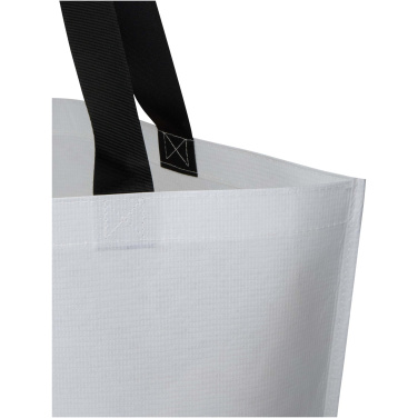 Logotrade biznesa dāvanas foto: Duo GRS pārstrādāta, divkārši laminēta, liela izmēra iepirkumu soma, 30 l