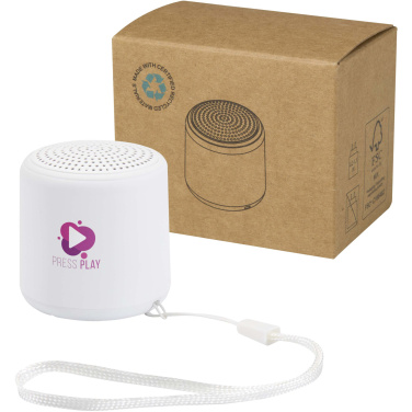 Logotrade korporatīvās dāvanas foto: Velkis 3W pārstrādātas plastmasas bezvadu Bluetooth® skaļrunis