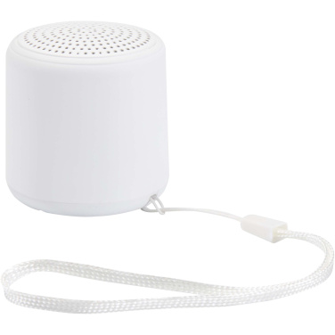 Logotrade dāvanas foto: Velkis 3W pārstrādātas plastmasas bezvadu Bluetooth® skaļrunis