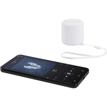 Logotrade dāvanas foto: Velkis 3W pārstrādātas plastmasas bezvadu Bluetooth® skaļrunis