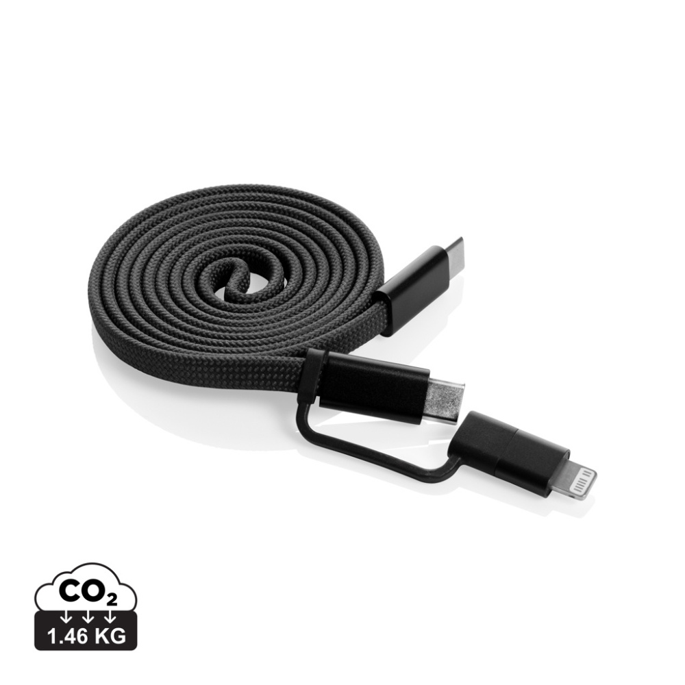 Logotrade Ideja dāvanas foto: Arc RCS pārstrādāts īpaši plāns 60 W 2 vienā magnētiskais kabelis