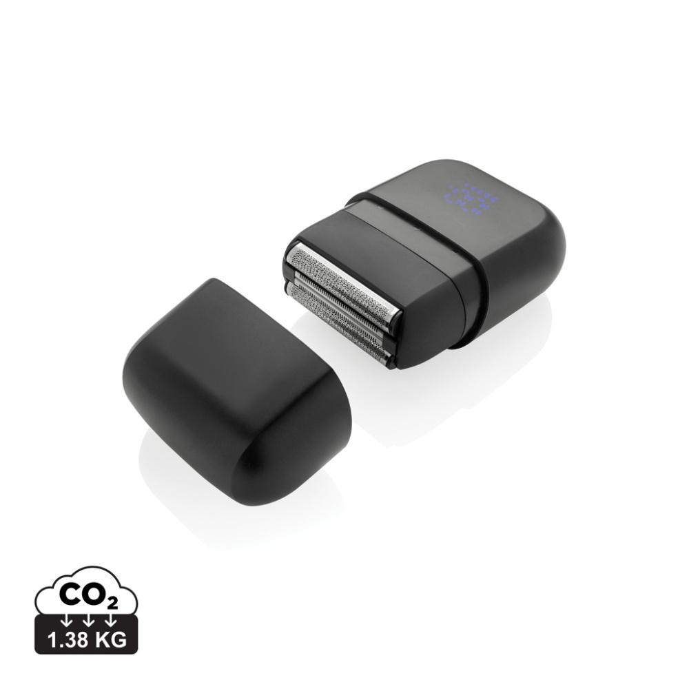 Logotrade biznesa dāvanas foto: TrimBlade uzlādējams ceļojumu skuveklis IPX7