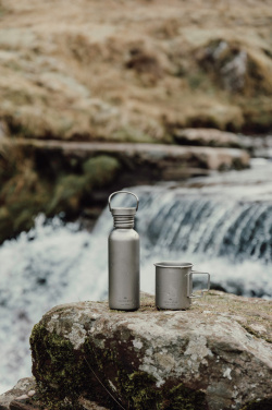 Logotrade ziemassvētku dāvanas foto: Nordic Drift Trail īpaši vieglā titāna ūdens pudele 600 ml