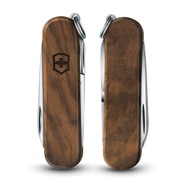 Logotrade biznesa dāvanas foto: VICTORINOX kabatas nazis Classic SD Wood 5 funkcijas