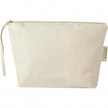 Лого трейд pекламные cувениры фото: Orissa 180 g/m² organic large accessory pouch 3L