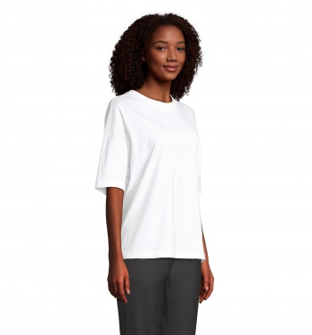Лого трейд бизнес-подарки фото: BOXY WOMEN T-SHIRT OVERSIZE