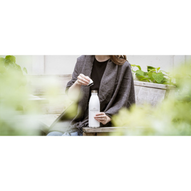 Лого трейд pекламные продукты фото: Бутылка для питья Topflask Premium RCS из переработанной стали