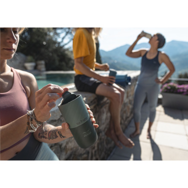 Лого трейд бизнес-подарки фото: Стакан Klean Kanteen Rise из переработанного сырья 473 мл