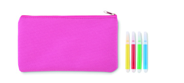 Лого трейд pекламные продукты фото: Pencil case with markers