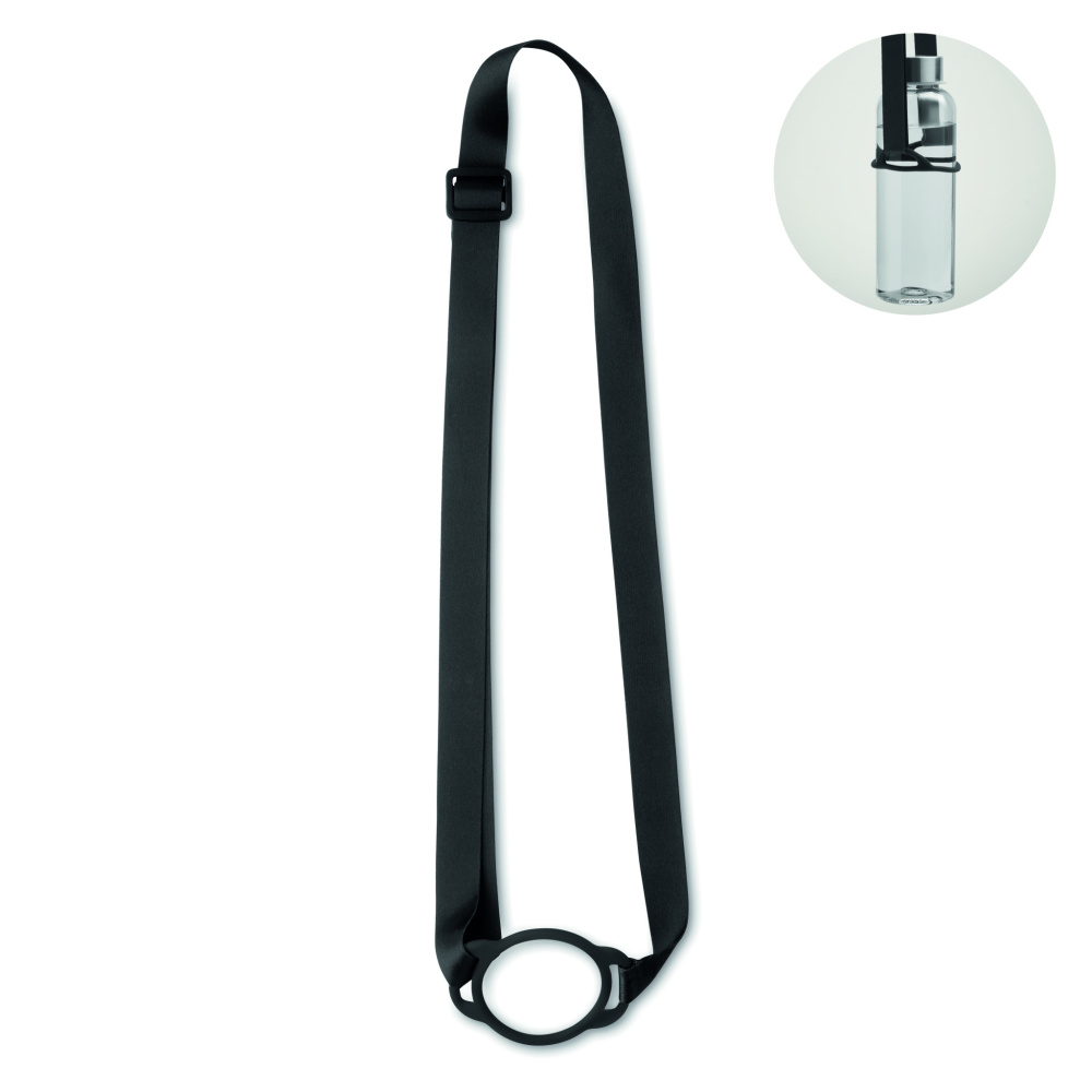 Логотрейд бизнес-подарки картинка: Lanyard with cup holder 6cm