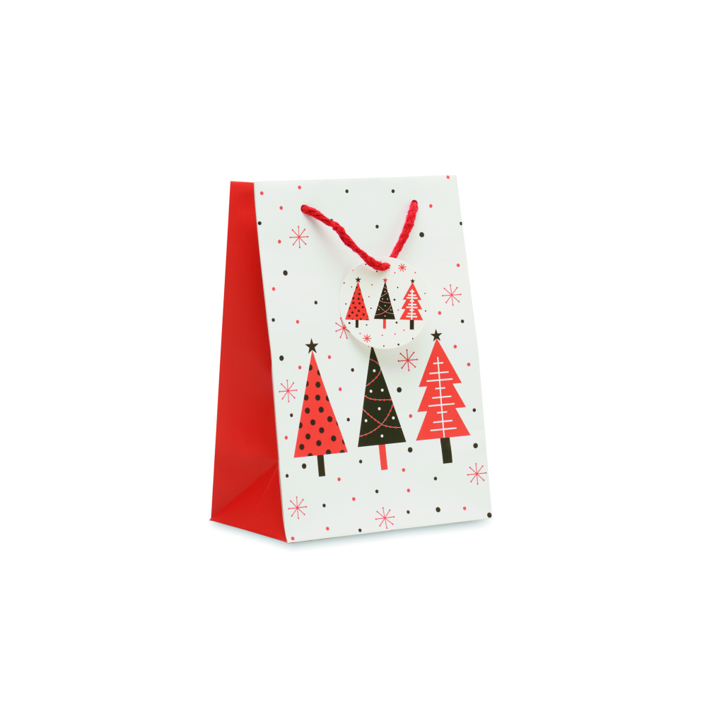 Логотрейд pекламные продукты картинка: Gift paper bag small
