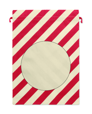 Логотрейд pекламные продукты картинка: Large Santa cotton bag