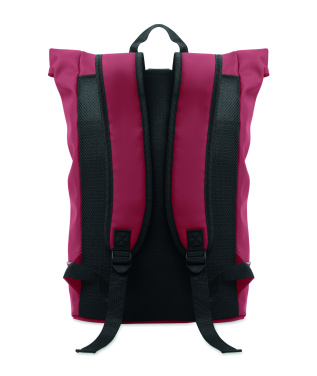 Лого трейд бизнес-подарки фото: Laptop 15" roll top PU backpack