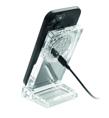 Логотрейд pекламные подарки картинка: Acrylic wireless charger 15W