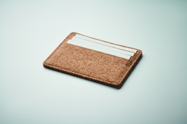 Лого трейд pекламные продукты фото: Cork cardholder with RFID