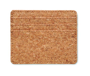 Лого трейд pекламные подарки фото: Cork cardholder with RFID