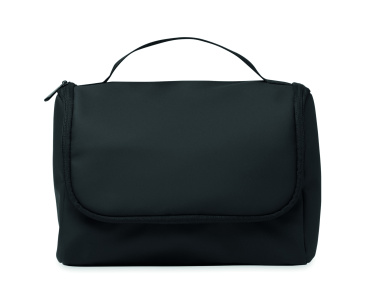 Лого трейд бизнес-подарки фото: Cosmetic hanging bag in PU
