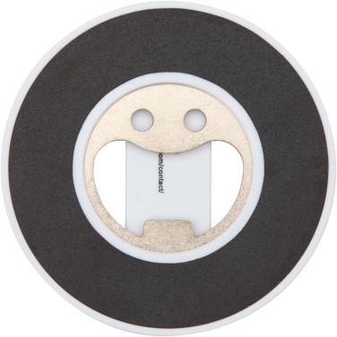 Лого трейд pекламные подарки фото: Ain магнитная подставка для телефона из переработанного пластика с открывашкой для бутылок