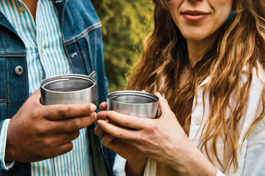 Логотрейд pекламные cувениры картинка: Фляга Black+Blum Explorer Duo 1 л