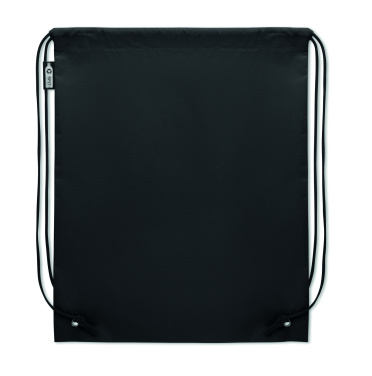 Логотрейд pекламные cувениры картинка: Drawstring bag RPET non-woven