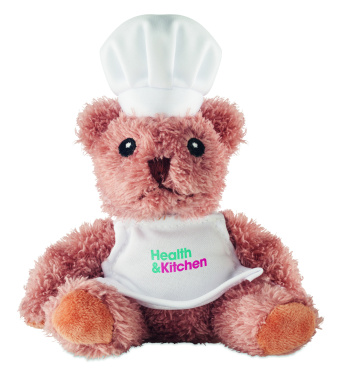 Лого трейд pекламные подарки фото: Teddy bear plush chef