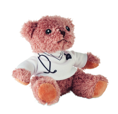 Лого трейд бизнес-подарки фото: Teddy bear plush doctor