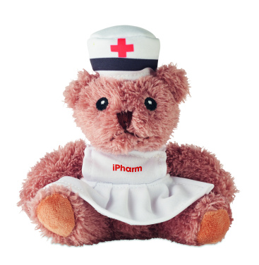 Логотрейд pекламные подарки картинка: Teddy bear plush nurse