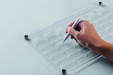 Лого трейд pекламные cувениры фото: Magnetic acrylic planner