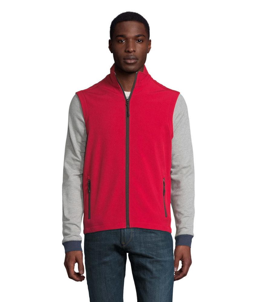 Логотрейд pекламные подарки картинка: RACE BW MEN SOFTSHELL