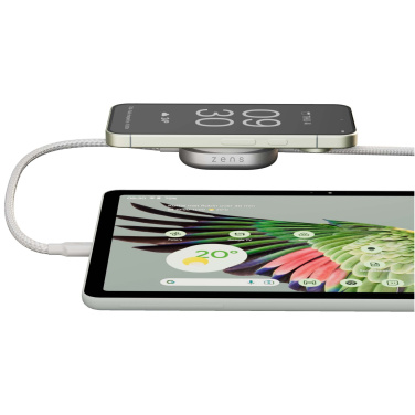 Лого трейд pекламные подарки фото: Зарядный кабель 2-в-1 Zens Pro 2 USB-C мощностью 240 Вт