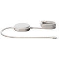 Зарядный кабель 2-в-1 Zens Pro 2 USB-C мощностью 240 Вт, Белый