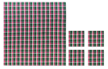 Лого трейд pекламные cувениры фото: Chequer cotton tablecloth set