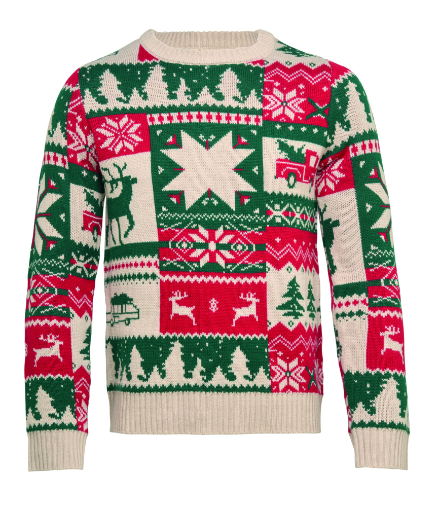 Лого трейд pекламные cувениры фото: Christmas knitted sweater S-M