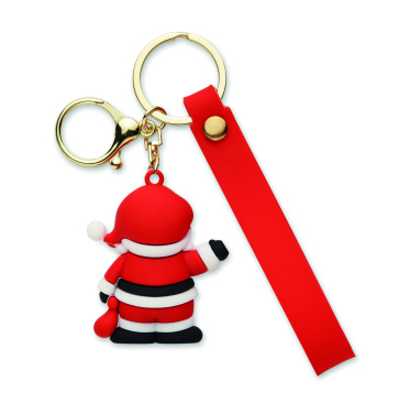 Логотрейд бизнес-подарки картинка: Santa keyring bag charm