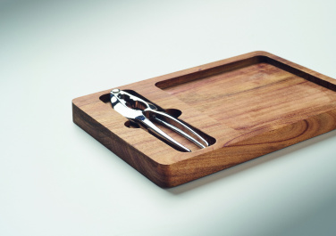 Лого трейд pекламные подарки фото: Acacia nut cracker set