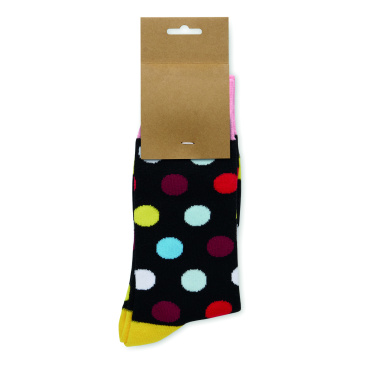 Лого трейд бизнес-подарки фото: Funny patterned socks