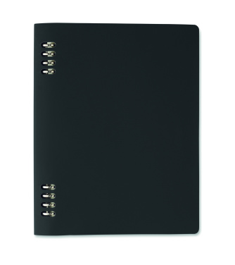 Логотрейд pекламные подарки картинка: A5 refillable PU notebook