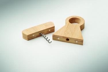 Логотрейд pекламные подарки картинка: Bamboo bottle stand & opener