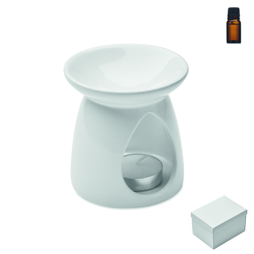 Лого трейд pекламные cувениры фото: Vanilla aroma burner set