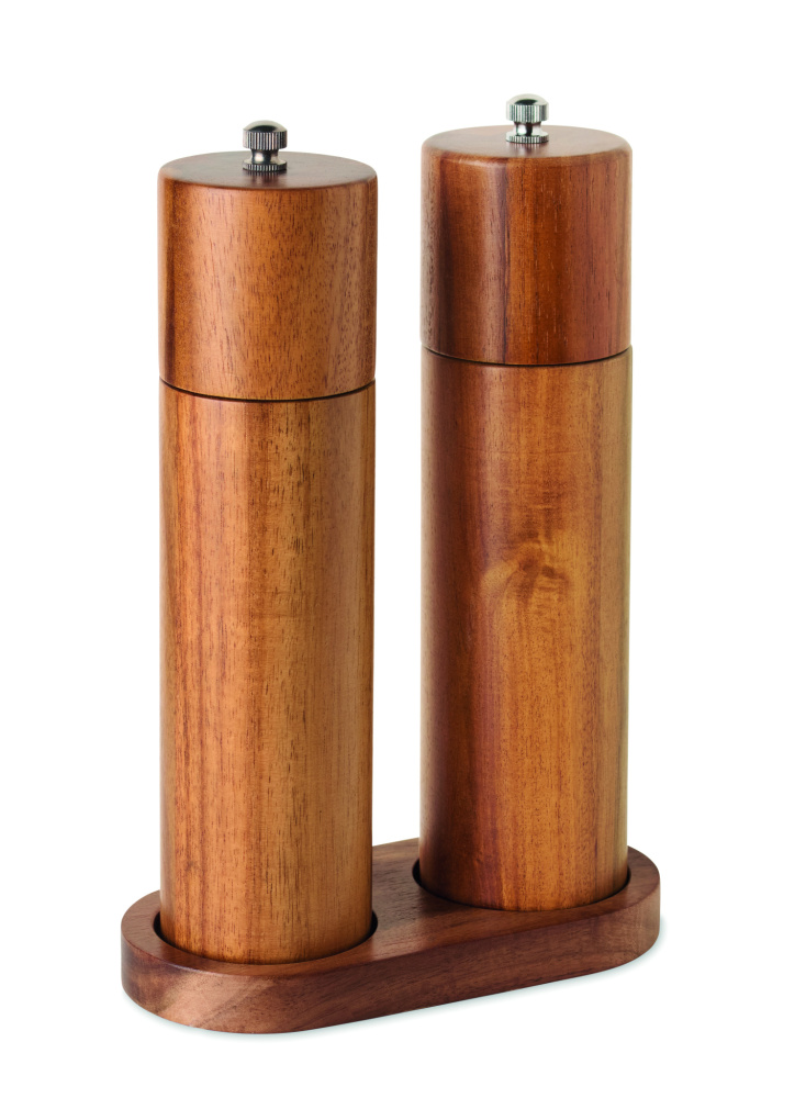 Лого трейд pекламные продукты фото: Acacia salt & pepper grinders