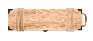 Логотрейд pекламные подарки картинка: Paulownia wood wine gift box