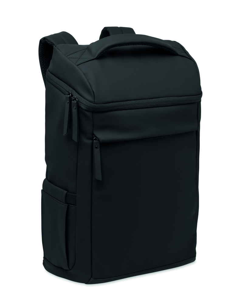 Лого трейд бизнес-подарки фото: 15" PU laptop backpack