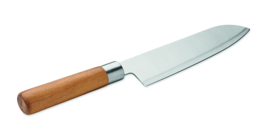 Логотрейд pекламные подарки картинка: Beech wood chef knife