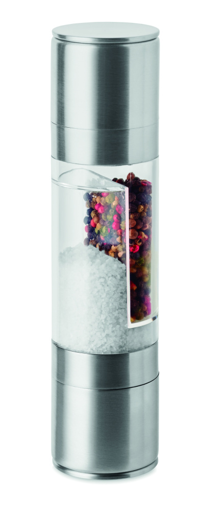 Лого трейд pекламные cувениры фото: 2-in-1 salt and pepper mill