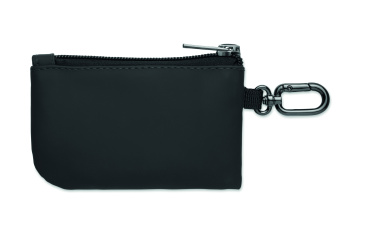 Логотрейд бизнес-подарки картинка: PU key case wallet w/carabiner